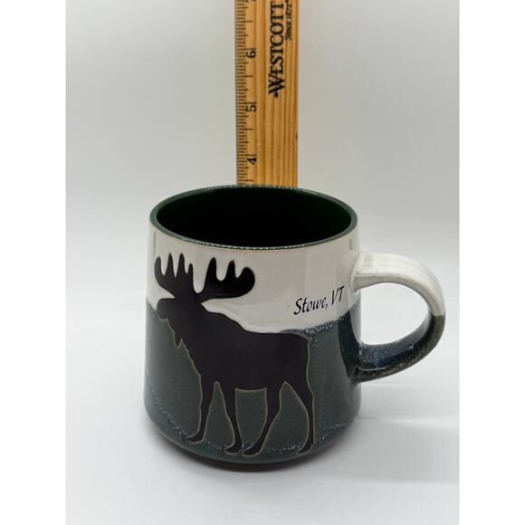 Cape Shore Stoneware Glazed Artisan Moose Mug Stowe VT - Picture 2 of 8